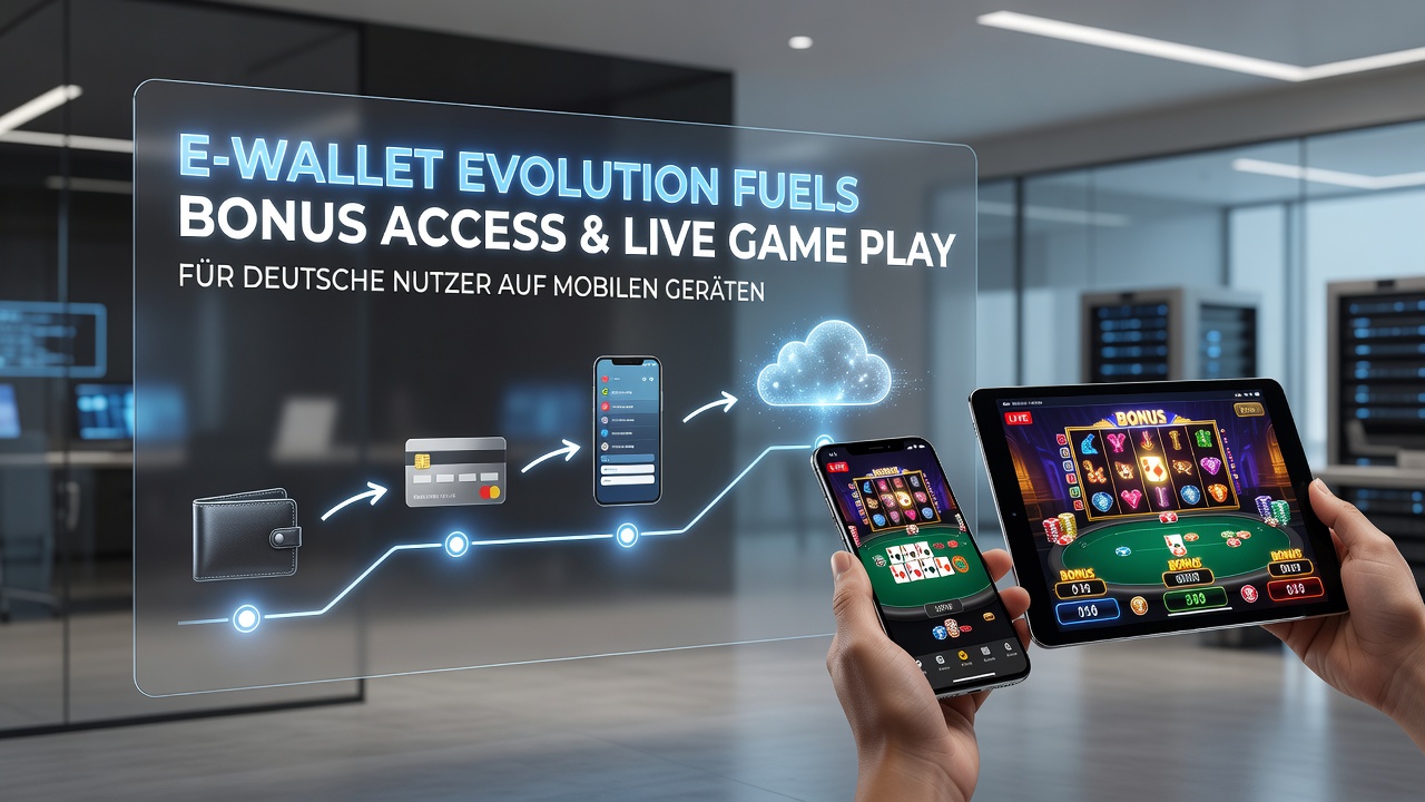 Mobile Live-Spiele mit E-Wallet-Zahlungen in Deutschland