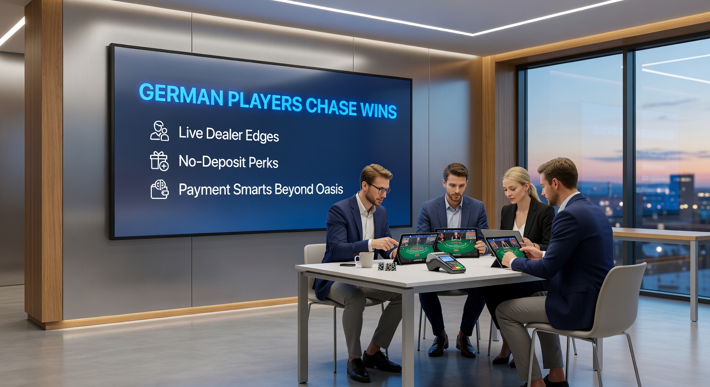 Smarte Zahlungsoptionen und No-Deposit-Boni für deutsche Spieler visualisiert