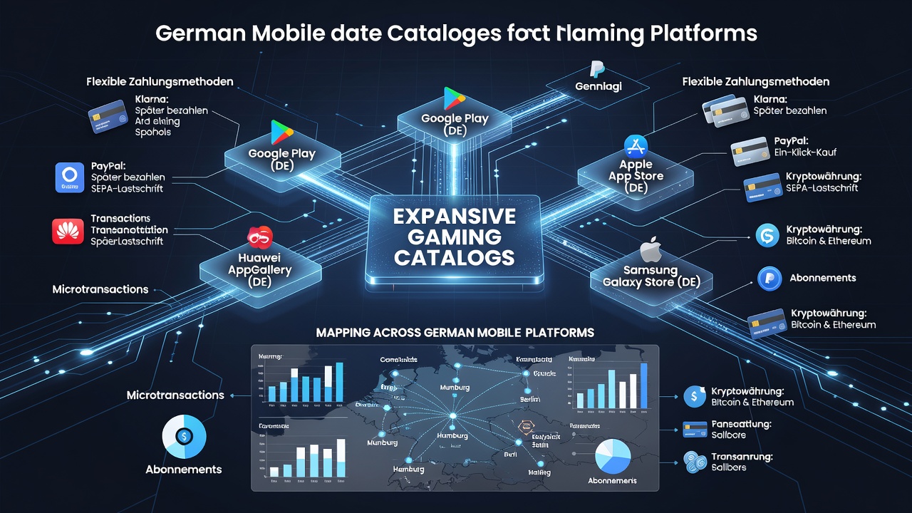 Mobile Gaming Kataloge auf deutschen Plattformen mit flexiblen Transaktionen
