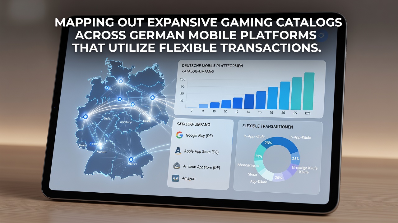 Flexible Transaktionsmethoden und Gaming Kataloge auf Mobilplattformen