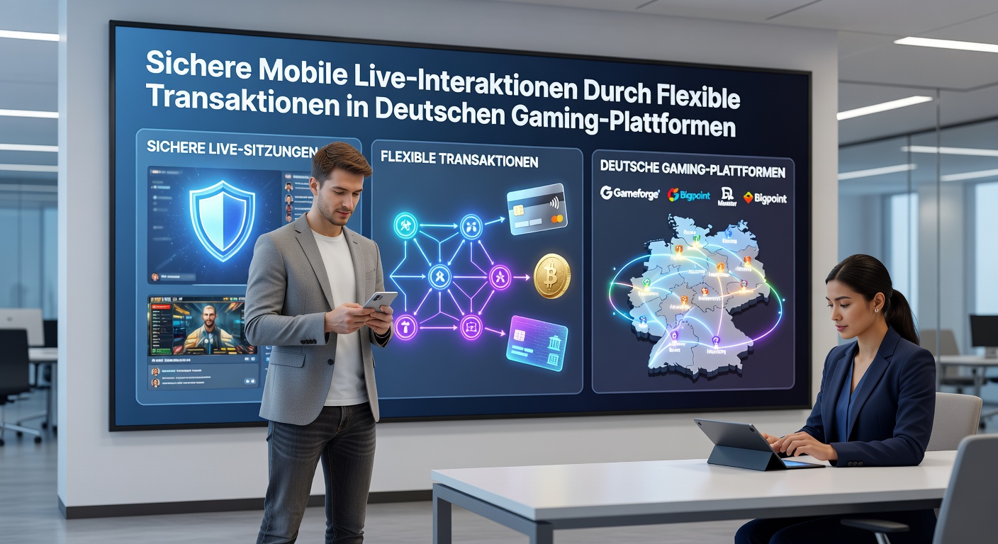 Integration flexibler Zahlungen in mobile Live-Sessions auf deutschen Plattformen