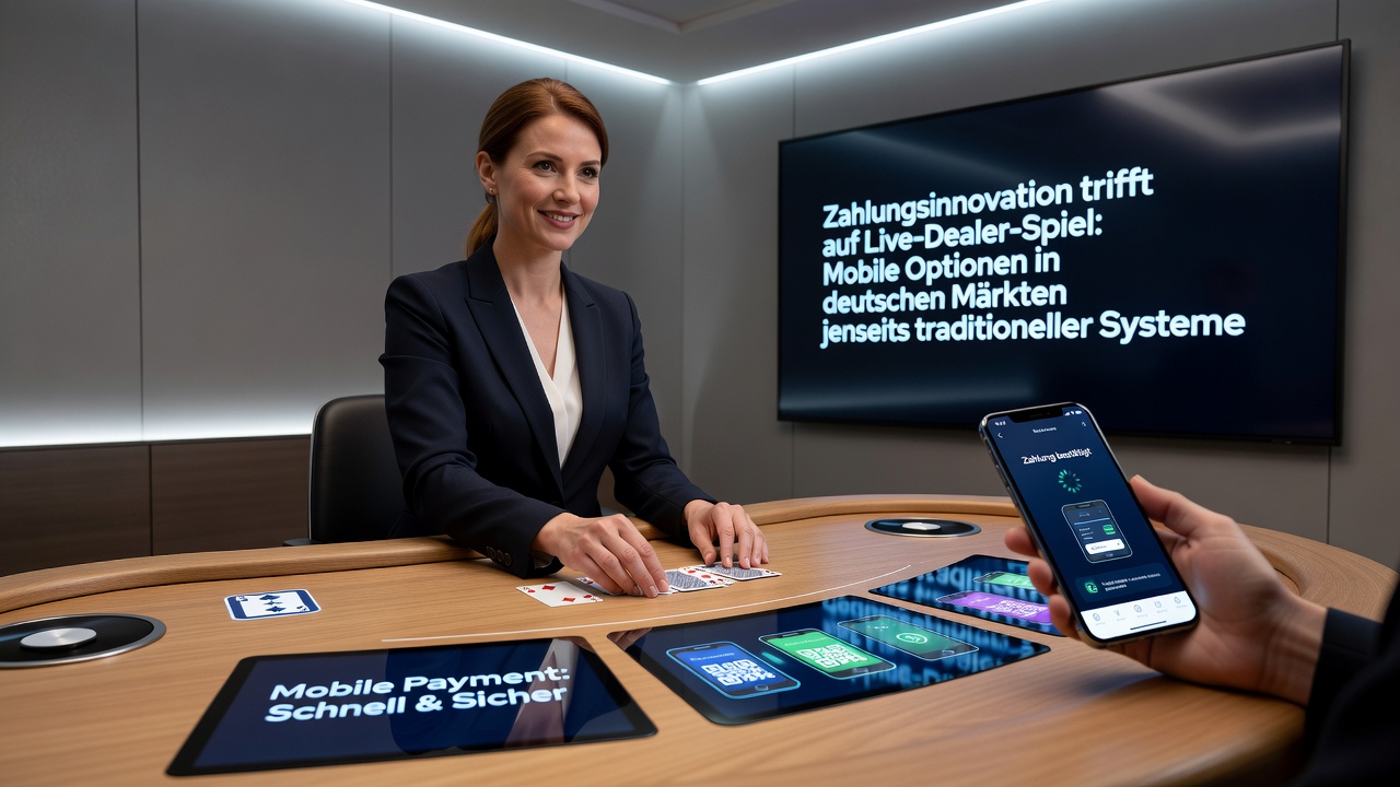Mobile Live-Dealer-Interaktionen mit alternativen Zahlungsmethoden in Deutschland