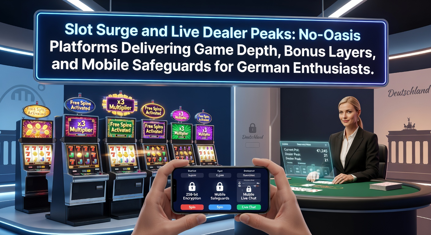 Dynamische Slots und Live-Dealer-Tische auf mobilen Oasis-freien Plattformen, die deutsche Spieler anziehen